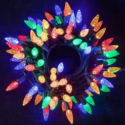 100 LED Warm White Christmas String Lights 34.12ft -Holiday Decor Store 100 Christmas String Lights 34.12 ft 5 600x600 1