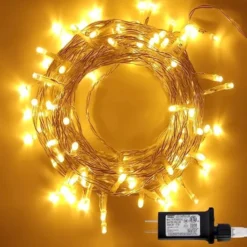 100 Warm White Christmas String Lights 42.3ft