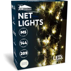 144 LED Warm White Led Christmas Net Lights -Holiday Decor Store 144 LED Warm White Christmas Net Lights 2