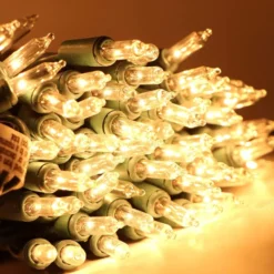 2x150 Warm White Christmas Lights