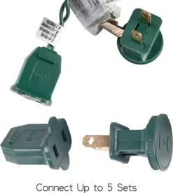 2x150 Warm White Christmas Lights 11 2x150 Warm White Christmas Lights -Holiday Decor Store 150 Counts Clear Green Wire Christmas Light Set of 2 6 result 600x668 1