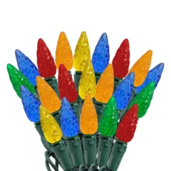 150 LED C6 Multicolor Christmas Light 50.69ft -Holiday Decor Store 150ct C6 Christmas Light Multicolor 4 result 600x600 1