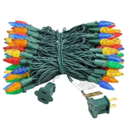 150 LED C6 Multicolor Christmas Light 50.69ft -Holiday Decor Store 150ct C6 Christmas Light Multicolor 5 result 600x600 1