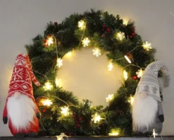 2x40 LED Warm White Led Snowflake String Lights 16ft 9 2x40 LED Warm White Led Snowflake String Lights 16ft -Holiday Decor Store 16ft 40 LED Snowflake Fairy Lights Warm White 4 result 600x482 1