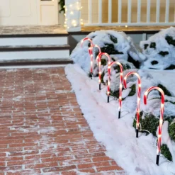 6pcs Candy Cane Christmas Pathway Markers 17in 8 6pcs Candy Cane Christmas Pathway Markers 17in -Holiday Decor Store 17 Christmas Candy Cane Pathway Markers 6 Pack 3 result 600x600 1