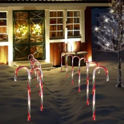 12pcs Green Pathway Markers Candy Cane Light Set 17in 11 12pcs Green Pathway Markers Candy Cane Light Set 17in -Holiday Decor Store 17 Christmas Candy Cane Pathway Markers Set of 12 Thin Green 6 result 600x600 1