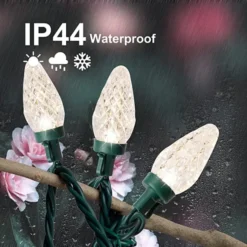 50 LED Warm White Christmas String Lights 49.54ft -Holiday Decor Store 1Pcs 50 LED Christmas String Lights 49 3 600x600 1