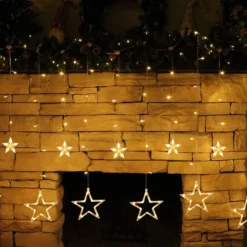 12pcs 138 LED Warm White Stars Fairy String Lights -Holiday Decor Store 2 Pack 138 LED Stars Fairy String Lights Warm White 3 result 600x600 1