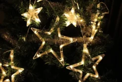 12pcs 138 LED Warm White Stars Fairy String Lights -Holiday Decor Store 2 Pack 138 LED Stars Fairy String Lights Warm White 5 result 600x400 1