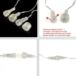 2x 8 Tubes Christmas Meteor Shower Icicle String Lights 10 2x 8 Tubes Christmas Meteor Shower Icicle String Lights -Holiday Decor Store 2 Packs Christmas Meteor Shower Icicle String Lights 5 result 600x600 1