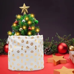 2pcs Artificial Mini Prelit Tabletop Christmas Tree Set 20in -Holiday Decor Store 20 Tabletop Christmas Tree with Decoration Kit 5 result 600x600 1