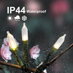 200 LED Clear Led Green Wire String Lights 34ft 9 200 LED Clear Led Green Wire String Lights 34ft -Holiday Decor Store 200 Clear LED Green Wire String Lights 4 result 600x600 1