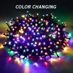 200 LED Color Changing LED String Lights 8 200 LED Color Changing LED String Lights -Holiday Decor Store 200 Color Changing LED Christmas String Lights 3 600x600 1