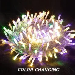200 LED Color Changing LED String Lights 9 200 LED Color Changing LED String Lights -Holiday Decor Store 200 Color Changing LED Christmas String Lights 4 600x600 1