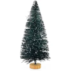 24pcs Mini Snow Frosted Artificial Christmas Trees 8 24pcs Mini Snow Frosted Artificial Christmas Trees -Holiday Decor Store 24Pcs Artificial Mini Christmas Trees 2