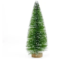 24pcs Mini Snow Frosted Artificial Christmas Trees 9 24pcs Mini Snow Frosted Artificial Christmas Trees -Holiday Decor Store 24Pcs Artificial Mini Christmas Trees 3