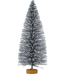 24pcs Mini Snow Frosted Artificial Christmas Trees 10 24pcs Mini Snow Frosted Artificial Christmas Trees -Holiday Decor Store 24Pcs Artificial Mini Christmas Trees 4