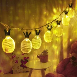 2x10 LED Pineapple Led Fairy String Lights 10ft