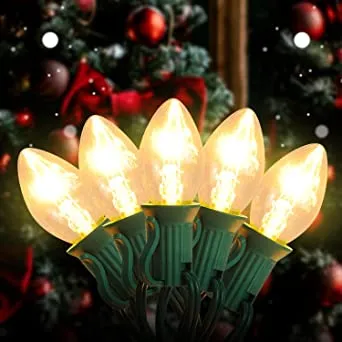 2x25 LED C7 Multicolor Led String Lights 4 2x25 LED C7 Multicolor Led String Lights - Image 4