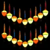 2x9 LED Multicolor Bubble String Lights 8.8ft