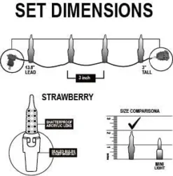 200 LED Christmas Mini String Lights 52.2ft -Holiday Decor Store 2Sets100count Multi Color Christmas Light 5 result