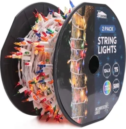 2x250 LED Multicolor Christmas String Lights 62.25ft 8 2x250 LED Multicolor Christmas String Lights 62.25ft -Holiday Decor Store 2x250 LED Christmas String Lights Multicolor 3 result 600x615 1