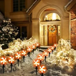 2x7 Christmas Lollipop Pathway String Lights -Holiday Decor Store 2x7 Christmas Lollipop Pathway String Lights 3 600x600 1