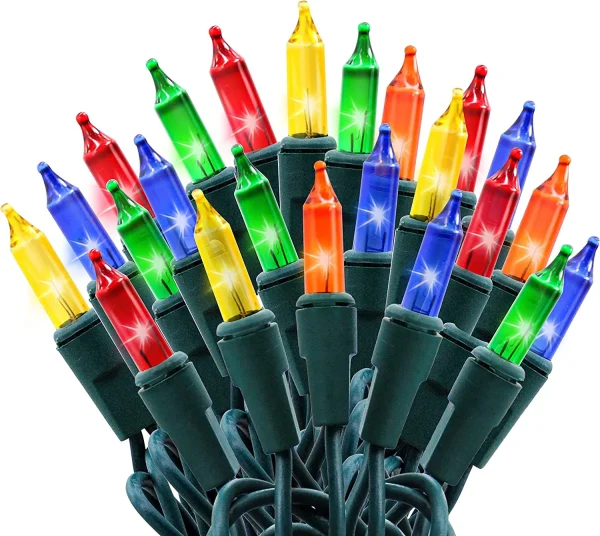 3x100 Multi Color Christmas Lights 64.3ft 2 3x100 Multi Color Christmas Lights 64.3ft - Image 2