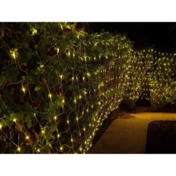 300 LED Christmas Warm White Net Lights -Holiday Decor Store 300 LED Christmas Net Lights Warm White 6.5x15ft 结果 600x600 1