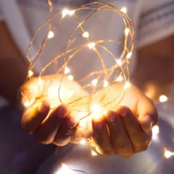 300 LED Warm White Battery Operated Fairy Lights 99ft -Holiday Decor Store 300 LED Fairy Lights Battery Operated Warm White 99ft 3 结果 600x600 1