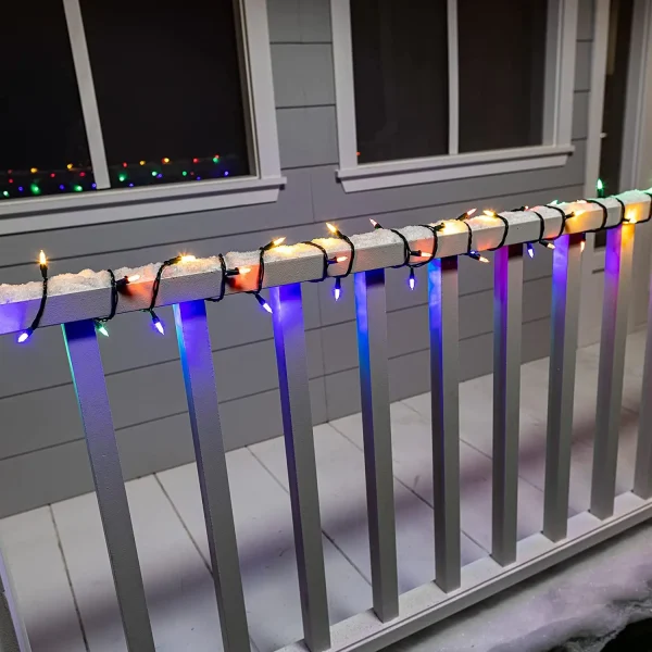 3x100 LED Multicolor Led Christmas Green Wire String Lights 26.25ft 1 3x100 LED Multicolor Led Christmas Green Wire String Lights 26.25ft