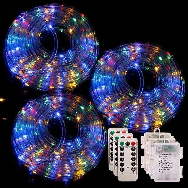3x120 LED Multicolor Rope Light 46ft 2 3x120 LED Multicolor Rope Light 46ft - Image 2