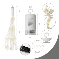 4Pcs 200 LED Firework Copper Wire Lights 24in -Holiday Decor Store 4 Pack of Firework Copper Wire Lights 3 result 600x600 1