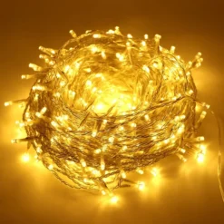 400 LED Warm White Led String Lights Clear Wire 140.7ft -Holiday Decor Store 400 count LED Christmas Light 3 result 600x600 1