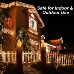 50 LED Clear White Led Christmas Lights 11 50 LED Clear White Led Christmas Lights -Holiday Decor Store 50 Clear LED Green Wire String Lights 6 result 600x600 1