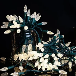 150 LED C6 Warm White Christmas String Lights 50.52ft -Holiday Decor Store 50.5 FT 150 Counts C6 Warm White Christmas String Lights 3 result 600x600 1