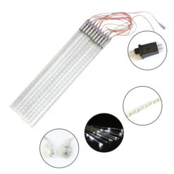 10 Tubes (19.8in) Christmas Meteor Shower Lights, Warm White -Holiday Decor Store 540 LEDs Christmas Meteor Shower Lights Warm White 4 result 600x600 1