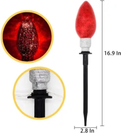 2pcs Multi Color Pathway String Lights 6.5ft 11 2pcs Multi Color Pathway String Lights 6.5ft -Holiday Decor Store 71S tjeMOFL. AC SL1500 1 600x655 1