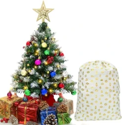 Prelit Tabletop Christmas Tree With Decoration Kit And Gift Box Decoration 24in