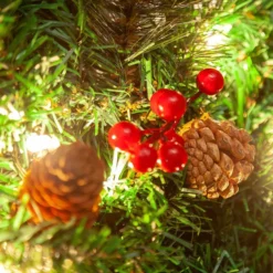 50 Lights Christmas Garland Prelit 9ft -Holiday Decor Store 9 ft Artificial Garland with 50 Lights amp Decorations 5 result 600x600 1