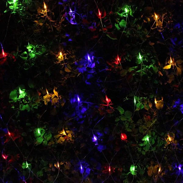 300 LED Multicolor Christmas Net Lights 6.5x15ft 1 300 LED Multicolor Christmas Net Lights 6.5x15ft
