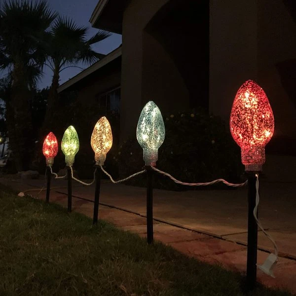 2pcs Multi Color Pathway String Lights 6.5ft 2 2pcs Multi Color Pathway String Lights 6.5ft - Image 2