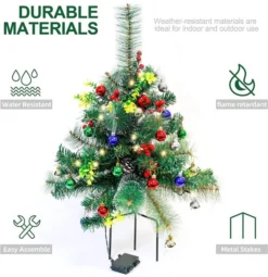 2pcs Christmas Tree Pathway Lights Set 24.5in -Holiday Decor Store 91yFSOkBrqL. AC SL1500 1 600x620 1