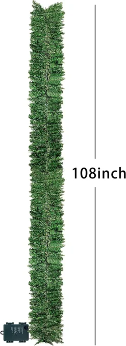 Christmas Garland Pre Lit 9ft -Holiday Decor Store 9ft Christmas Garland Prelit 3 result