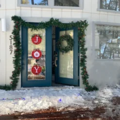 Christmas Buffalo Plaid Joy Sign