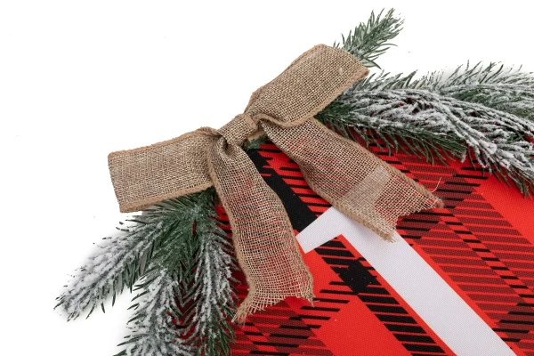 Christmas Buffalo Plaid Joy Sign 6 Christmas Buffalo Plaid Joy Sign - Image 6