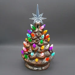 9.25in Prelit Gold Ceramic Tabletop Christmas Tree -Holiday Decor Store Gold Ceramic Christmas Tree 9in 4 result 600x600 1