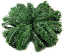 100ft 2pcs Artificial Green Christmas Garland -Holiday Decor Store Green Holiday Garland 2 Pack 50 ft 5 result 600x518 1