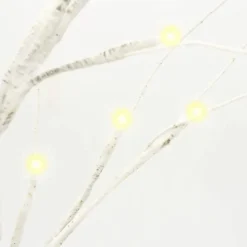 24 LED Centerpiece Tabletop Bonsai Tree 24in -Holiday Decor Store LED Birch Tree with 24 Warm White Lights 24in 4 result 600x600 1
