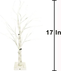 24 LED Centerpiece Tabletop Bonsai Tree 24in -Holiday Decor Store LED Birch Tree with 24 Warm White Lights 24in 6 result 600x706 1